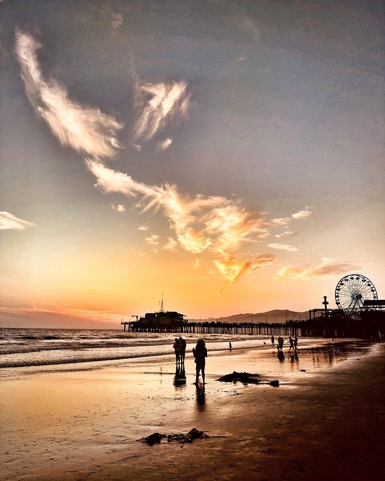 Los Angeles i 10 luoghi più belli da fotografare santa monica tramonto